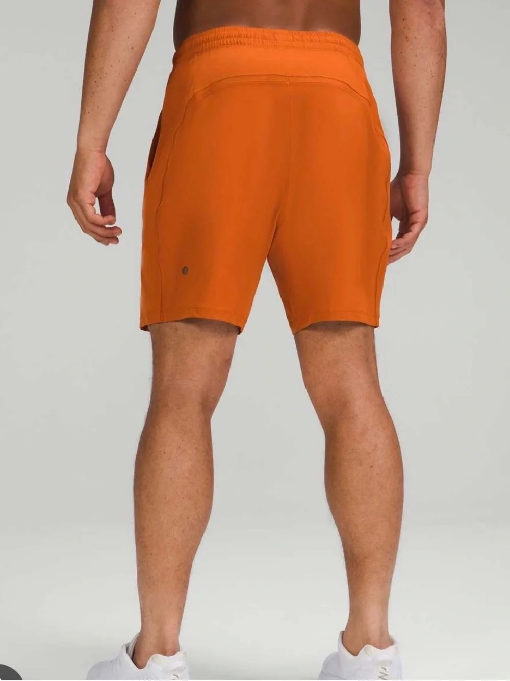 Lululemon pace breaker liner less 7 inch XL Orange Performance Shorts
